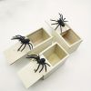 Surprise Your Kids with This Hilarious Wooden Spider Prank Box - Handcrafted Joke Box Perfect for Boys and Girls!