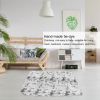 Area Rug Indoor Modern Tie Dying Soft Shaggy Floor Carpet for Living Room Bedroom 160x230cmLight Gray