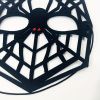 1pc Unusualitems Black Spider Red Eye Mask Cos Stage Performance Props Decoration Halloween Decor 2023