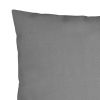 Throw Pillows 4 pcs Gray 15.7"x15.7" Fabric