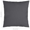 Throw Pillows 4 pcs Anthracite 23.6"x23.6" Fabric