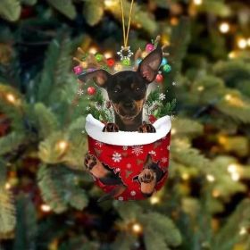 Christmas Tree Socks Dog Pendant Decoration Holiday Gift (Option: color41)