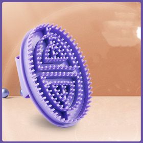 Body Waist Abdomen Head Brush (Color: Blue)