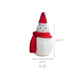 Decorate Christmas Decorations With Ornaments (Option: Medium Snowman U2 Christmas A)