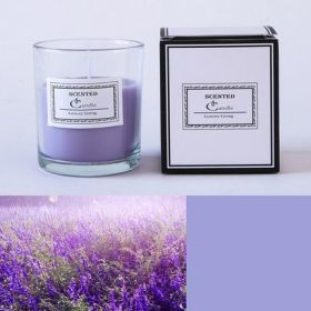 Christmas Handmade Fragrance Candle Light (Option: Violet)