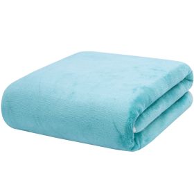 Large Cotton Absorbent Quick Drying Lint Resistant Towel (Option: Turquoise thickened-100x200cm)