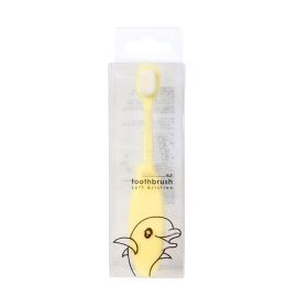 Children's Cartoon Baby Soft Hair Ten Thousand Soft Hair Toothbrushes (Color: yellow)