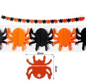 Chinese Pumpkin Paper Horizontal Flower Decoration Tool (Option: Spider-3M)