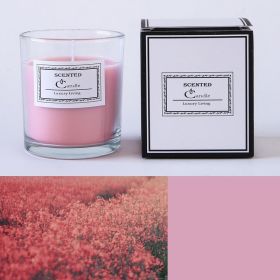 Christmas Handmade Fragrance Candle Light (Option: Midnight Jasmine Pink)