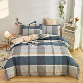 Cotton Single And Double Student Dormitory Three Piece Quilt Cover (Option: Mystic Rock-Double Quilt Cover 180x 220cm)