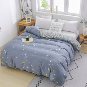 Quilt Cover Single Wholesale Pure Cotton Single Double Student Dormitory Three-piece Set (Option: Romantic astrology-Double Quilt Cover 180x 220cm)