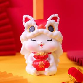 Mascot Spring Festival Boys And Girls Birthday Gifts (Option: Red-Small)