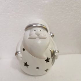 Santa Claus Snowman LED Festival Home Decoration Decoration Resin Crafts (Option: Santa Claus)