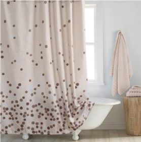 Shower Curtain Polyester Thickened Waterproof Partition Wet And Dry Separation (Option: Shar shower curtain-240X200CM 12holes)