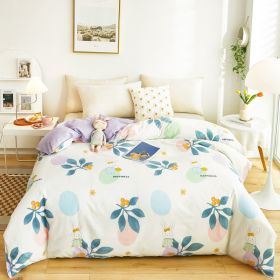 Cotton Single And Double Student Dormitory Three Piece Quilt Cover (Option: Dream Xiaowan-Double Quilt Cover 180x 220cm)