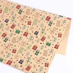 Thickened Wrapping Paper For Christmas Gifts (Option: Gift box-50x70cm)