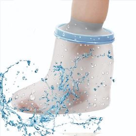 Fracture Cast Bath Wound Waterproof Foot Cover (Option: Adult foot)