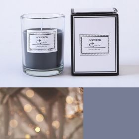 Christmas Handmade Fragrance Candle Light (Option: Dark grey nepenthes shea)