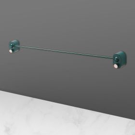 Perforation Free Bathroom Towel Rack (Option: Dark green-Long)