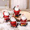 Creative Christmas Tree Blind Box Desktop Ornaments Wooden House Family Pendant