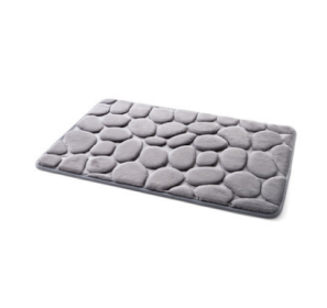 Non-Slip Microfiber Shag Bath Rug, 16" x 27", Lavender (Color: 2)