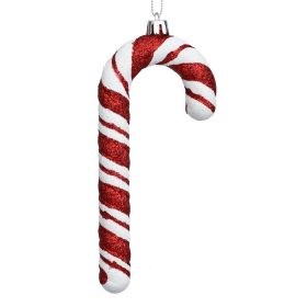 2 Pacs Christmas Ornament Pvc Painted Sequin Candy Pendant 16Cm Christmas Tree Decoration Party Pendant (size: 8)