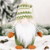 Christmas Faceless Old Man Elf Doll European And American Green Style Decorative Ornaments