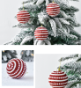 Christmas Tree Decoration Pendant Colorful Ball Christmas Ball 8cm Pendant Hanging Ball Ornament