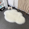 1pc, Fluffy Cloud Plush Rug - Soft Faux Fur Bedroom Decoration, Machine Washable, Funny Doormat, Nursery Decor, Throw Rugs for Home Decor