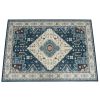 Faux Wool Fabric Area Rugs Doormat