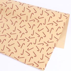 Thickened Wrapping Paper For Christmas Gifts (Option: Candy cane-50x70cm)