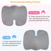 Seat Cushion Coccyx Orthopedic Memory Foam Cushion Tailbone Hip Support Chair Pillow for Office Car Seat