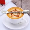 1Set Christmas Stainless Steel Coffee Spoon Tableware Stainless Steel Santa Ornaments Golden Silver Dessert Scoop Xmas Decor Gift