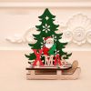 Christmas Wooden Table Ornament Xmas Creative Craft Pendant Christmas Tree Ornament For Home New Year Party Gift Decoration