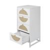 Eco-Friendly Rattan Cabinet with 4 Drawers – Versatile Storage Solution for Living Room, Bedroom, and Study