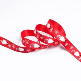 Christmas Ribbon Thread Ribbon Diy Cake (Option: Red2-10yards roll)