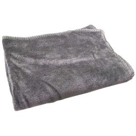 Car Cleaning Towel Sanding Absorbent Wash Car Wipes (Option: Gray-30x70cm)