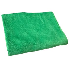 Car Cleaning Towel Sanding Absorbent Wash Car Wipes (Option: Green-30x60cm)