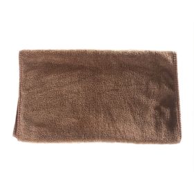 Car Cleaning Towel Sanding Absorbent Wash Car Wipes (Option: Brown-35x75cm)