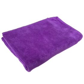 Car Cleaning Towel Sanding Absorbent Wash Car Wipes (Option: Purple-30x60cm)