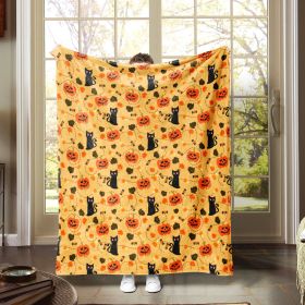 Home Fashion Kitten Flannel Blanket (Option: 1style-130 × 150)